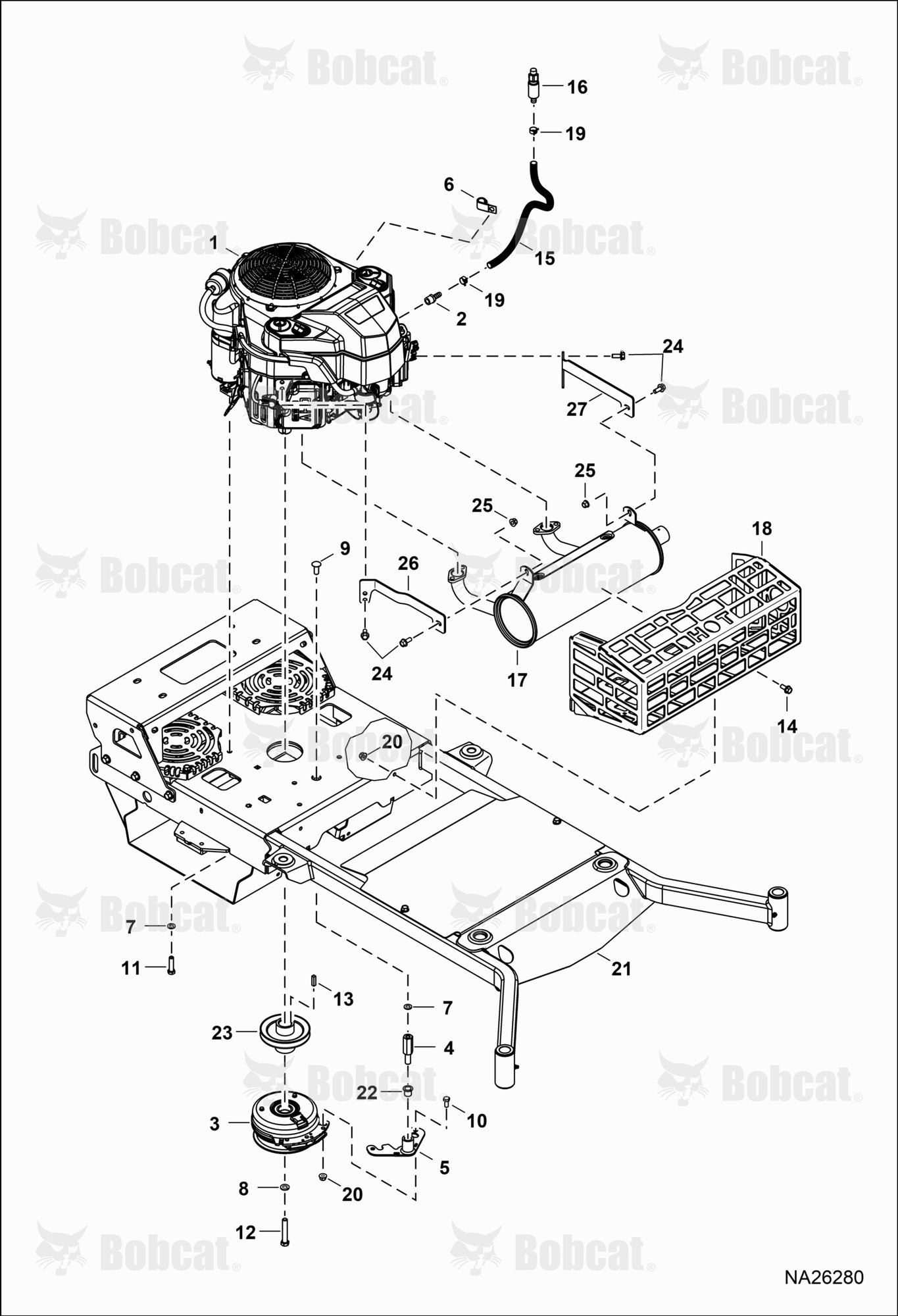 Engine Deck Assembly