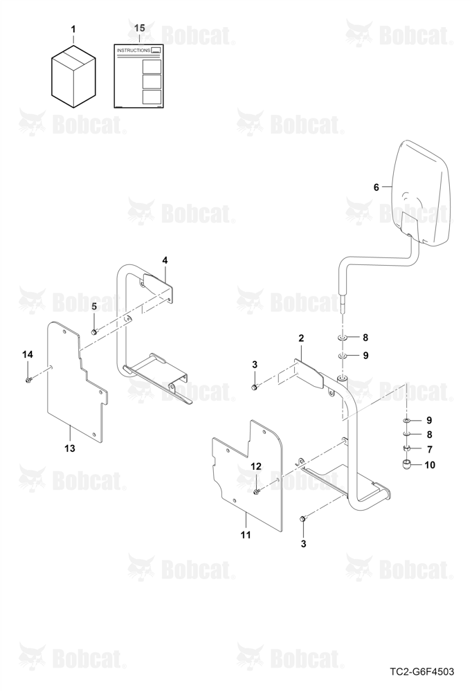 Rear View Mirror Kit