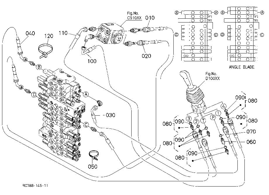 Oil Piping (Control Lh)