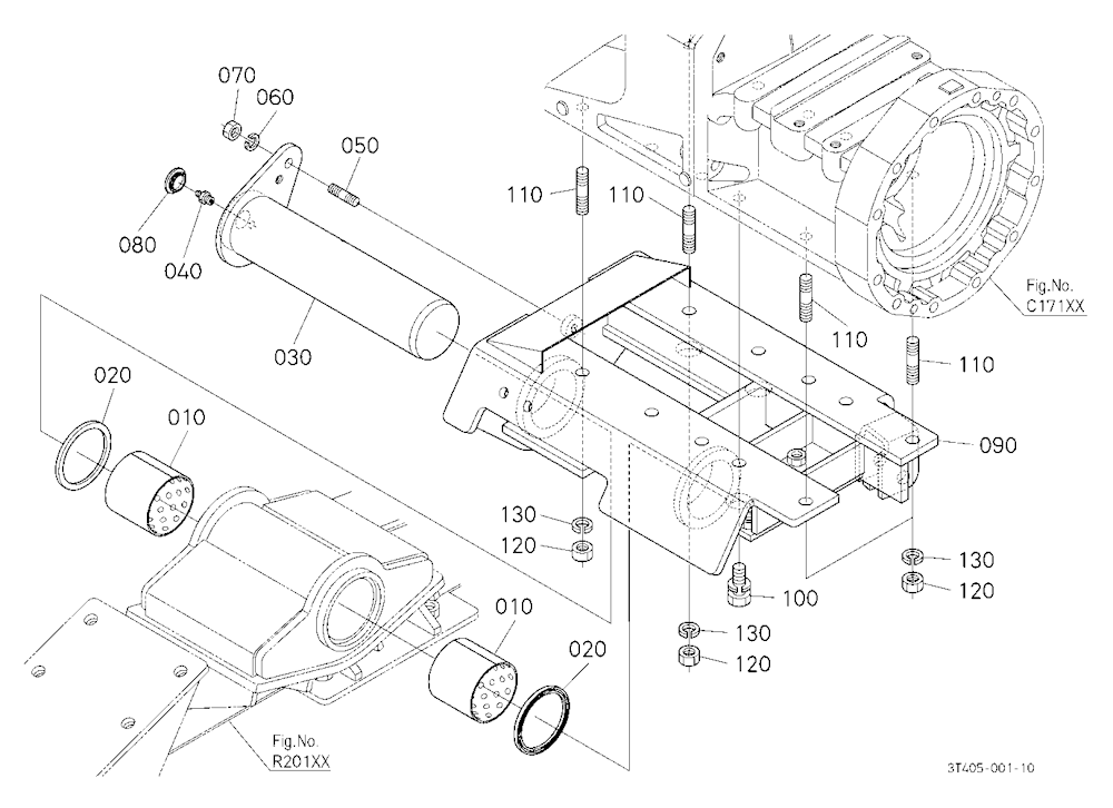 Shaking Bracket Lh (Power Crawler)