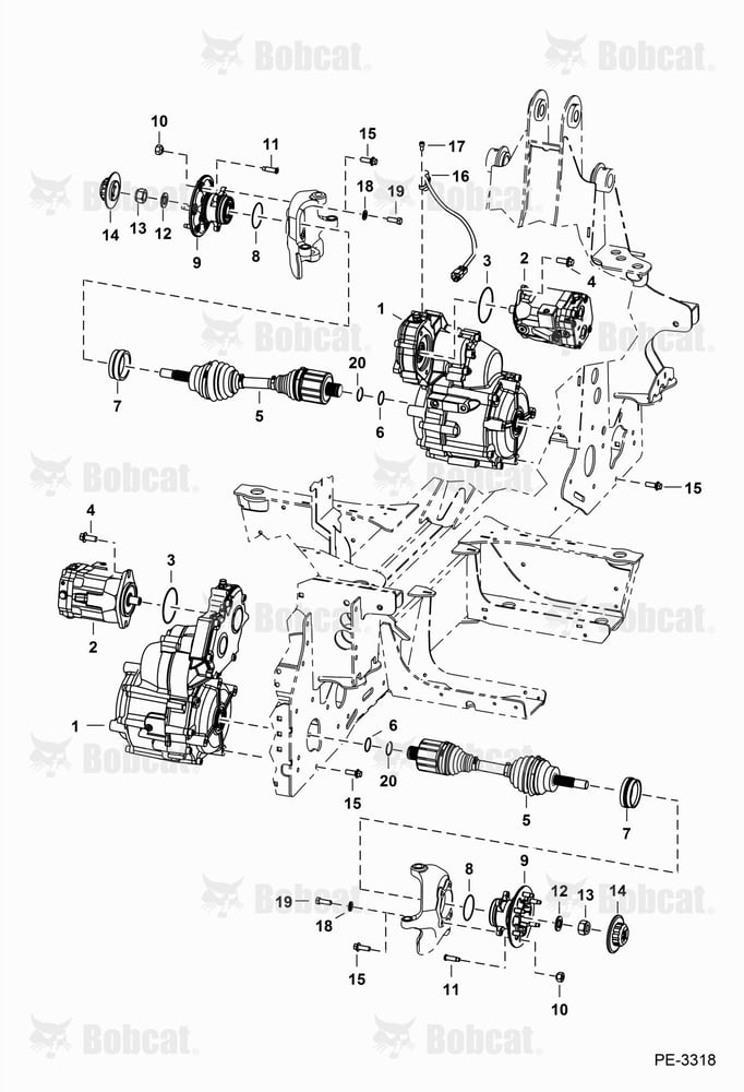Axle (Front & Rear)  APFB11001 - APFB11999