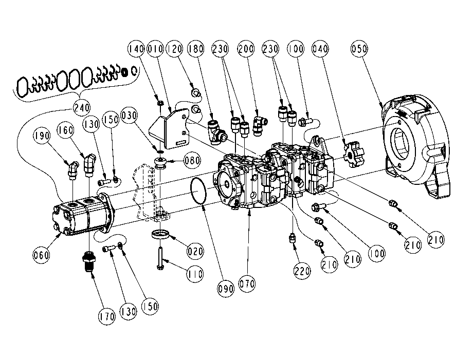 Hydrostatic / Gear Pump Fittings and Mounting