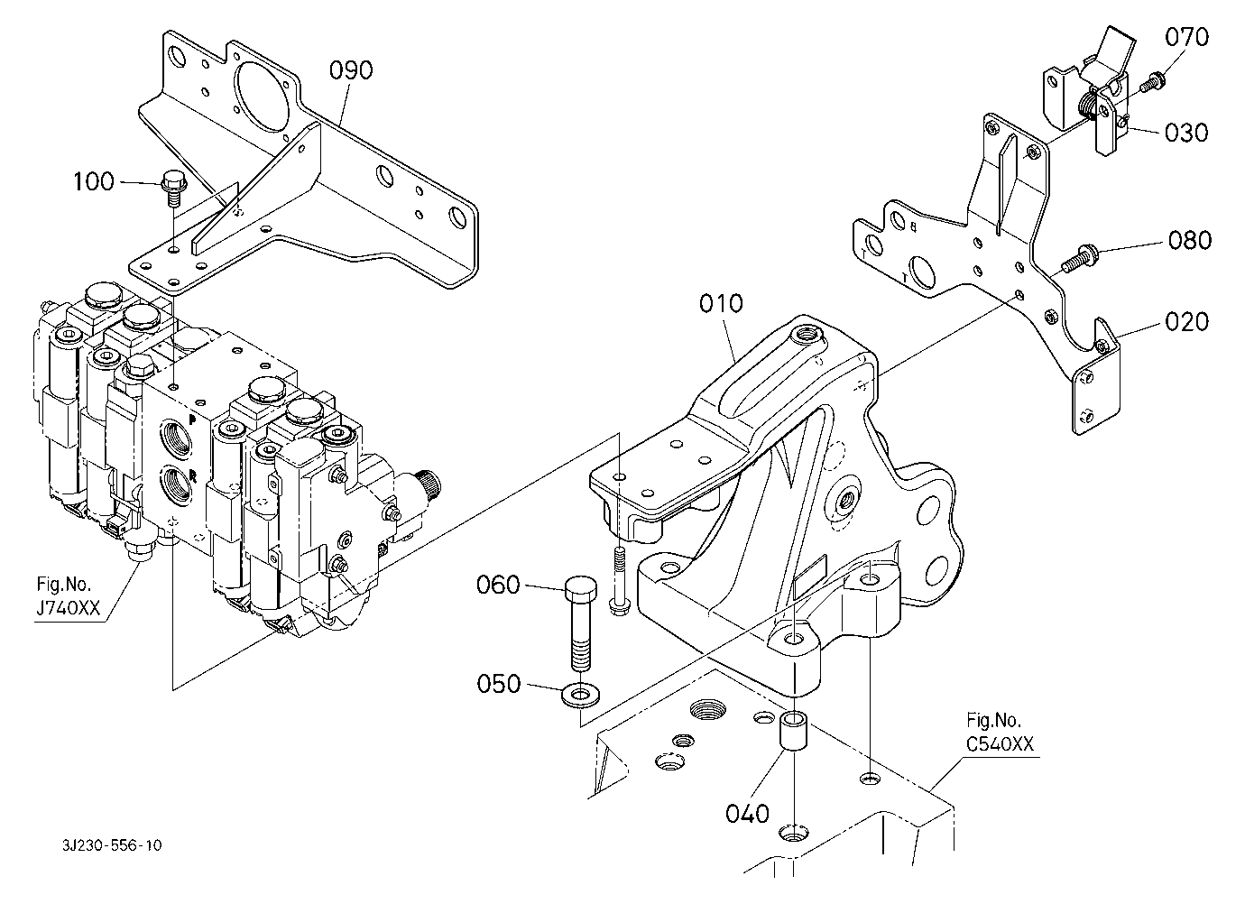 Top Link Bracket/Coupler Bracket