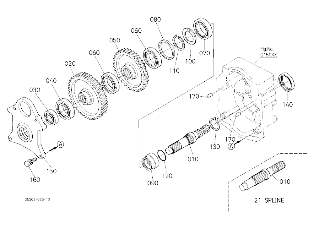 Pto Shaft [M108Shdc2/M108Sdsc2]