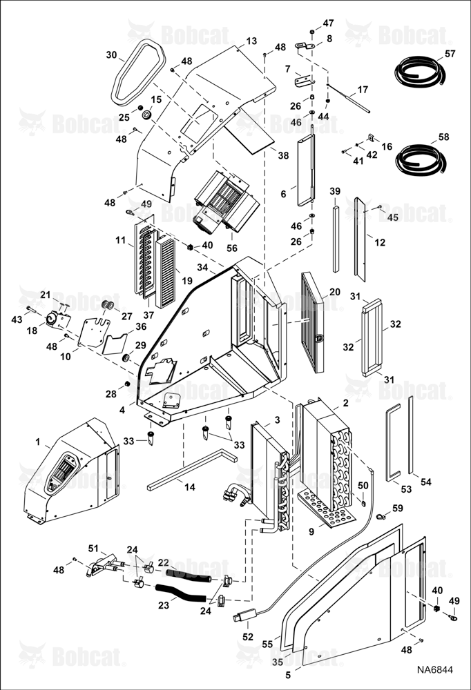 Heater & A/C (HVAC Assembly) AG3413010 - AG3413999