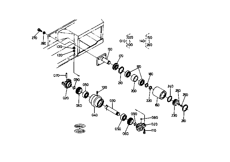 Track Roller [Rubber Crawler Type]