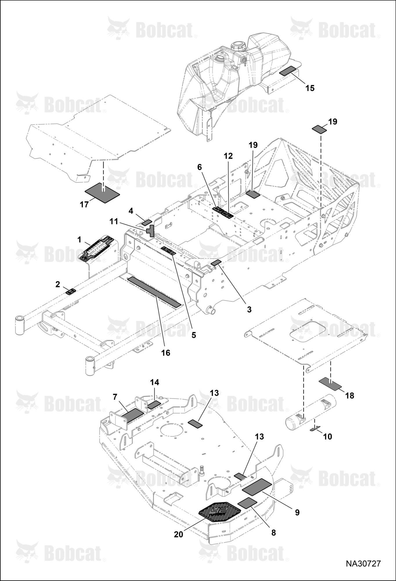 Decals (Deck) (Footplate)
