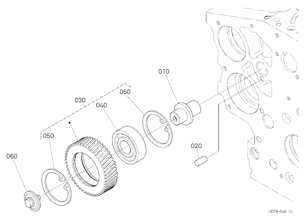 Idle Shaft Of Supply Pump