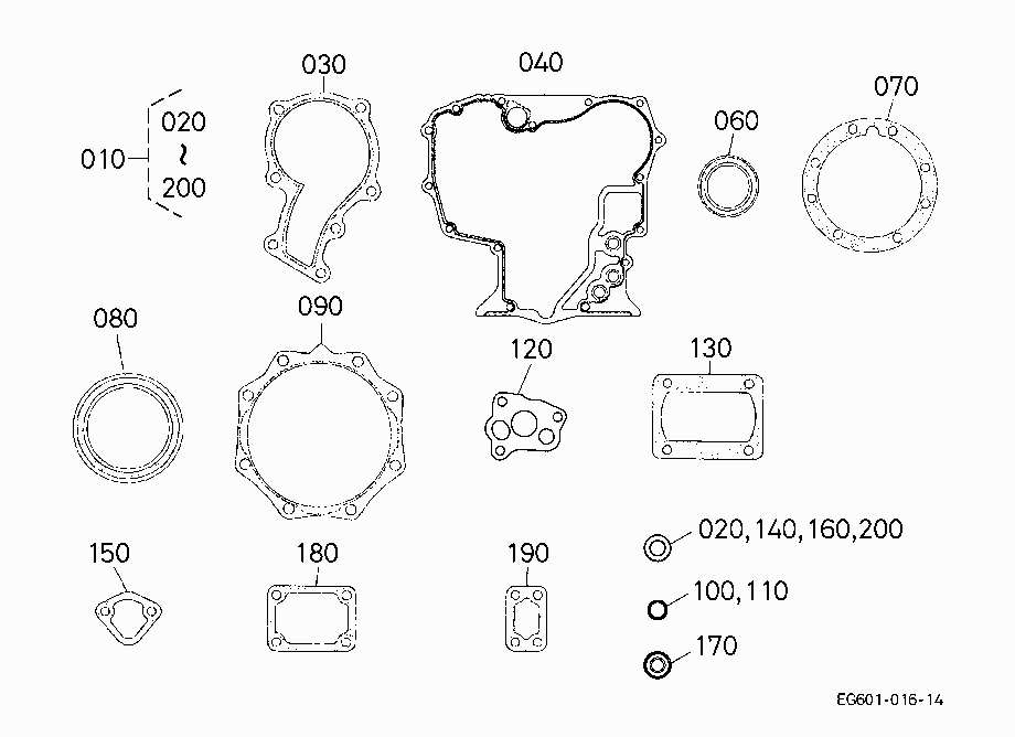 LOWER GASKET KIT [OPTION]
