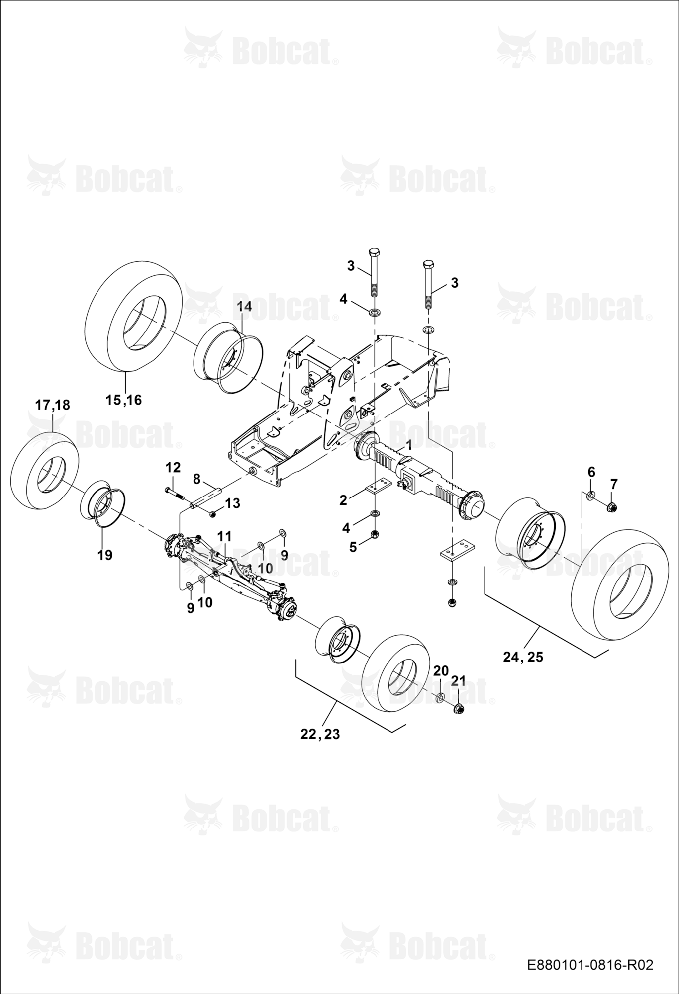 Wheel and Axle Connections