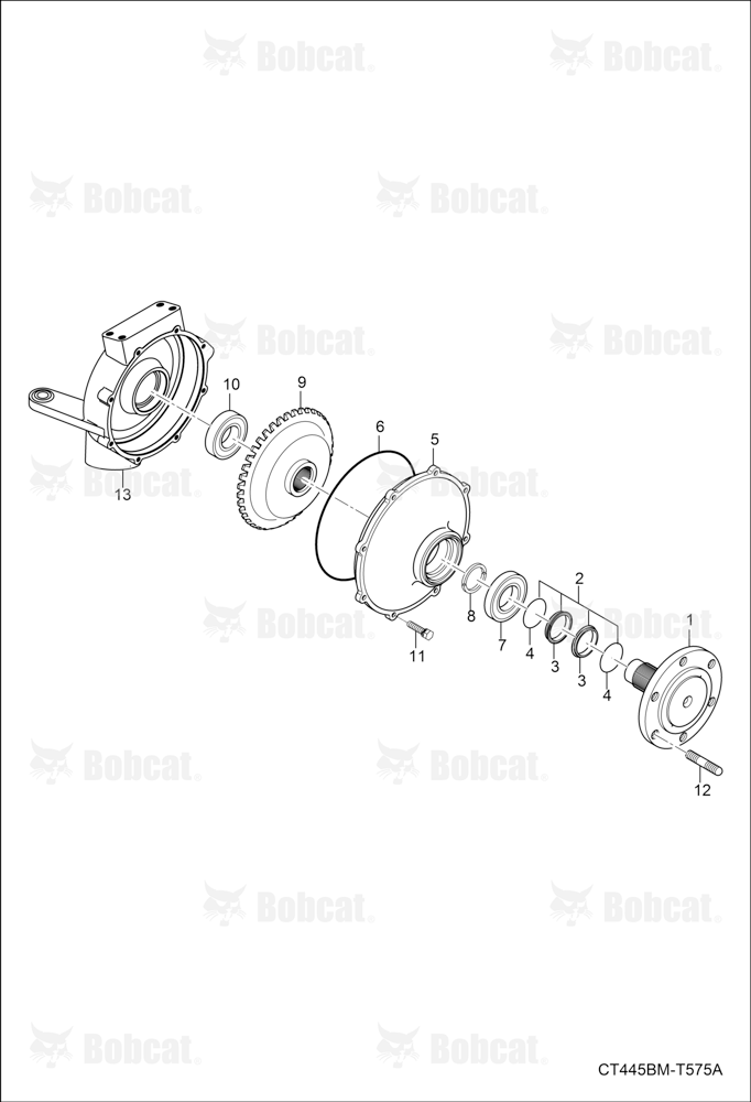 Front Axle Group  ABHL11669 & Above