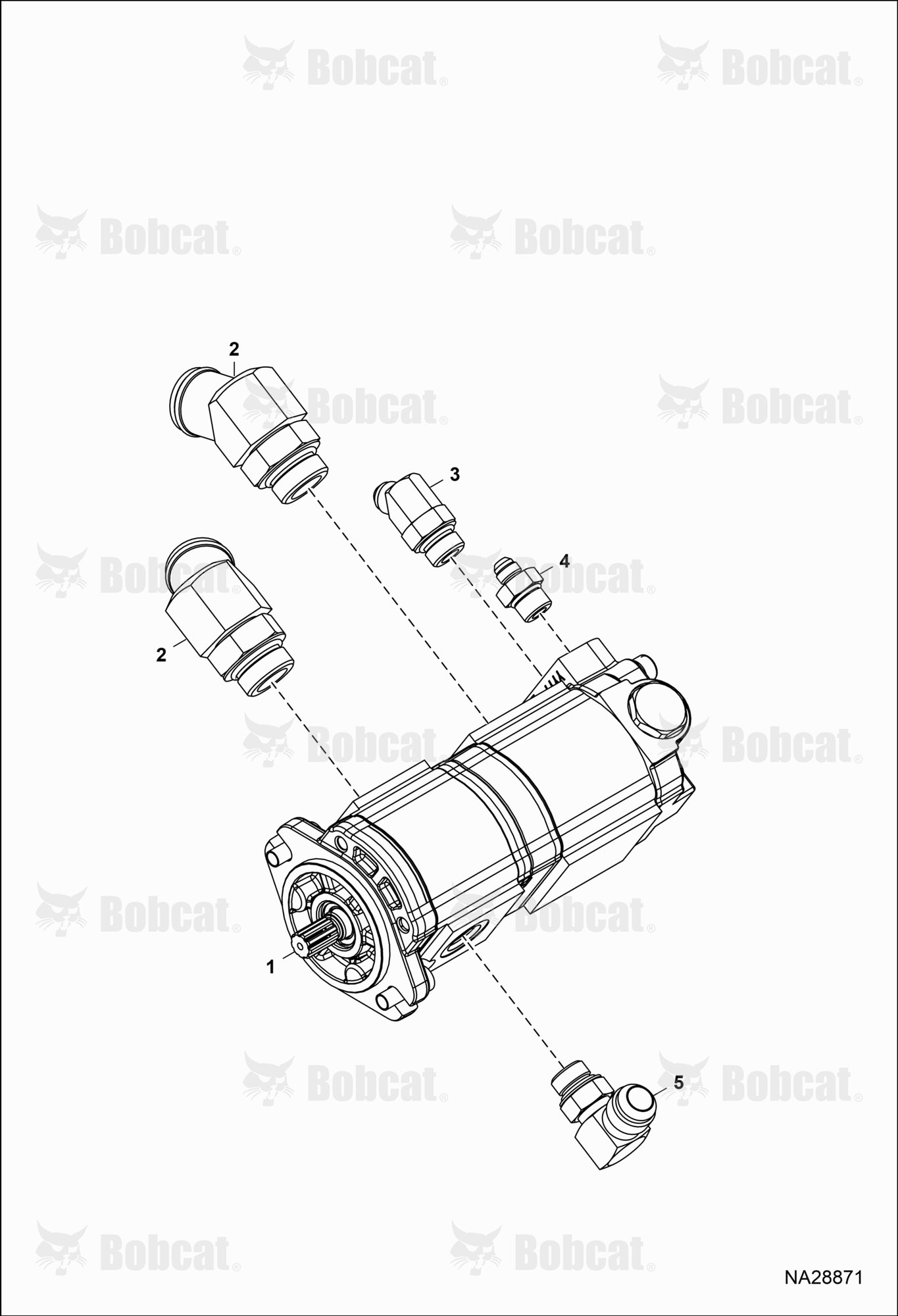 Pump Gear Dual Fittings