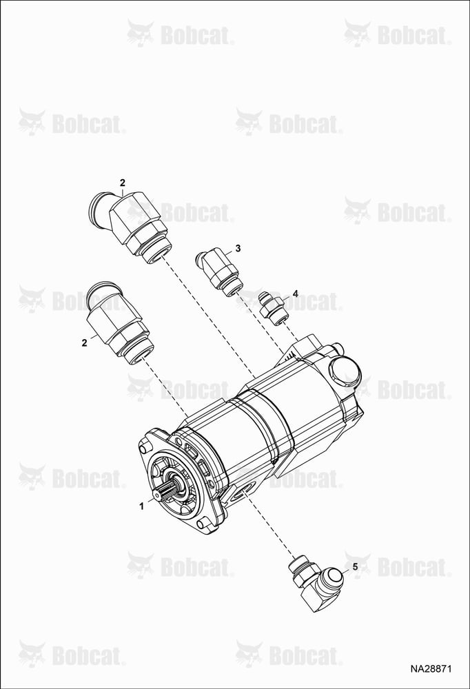 Pump Gear Dual Fittings