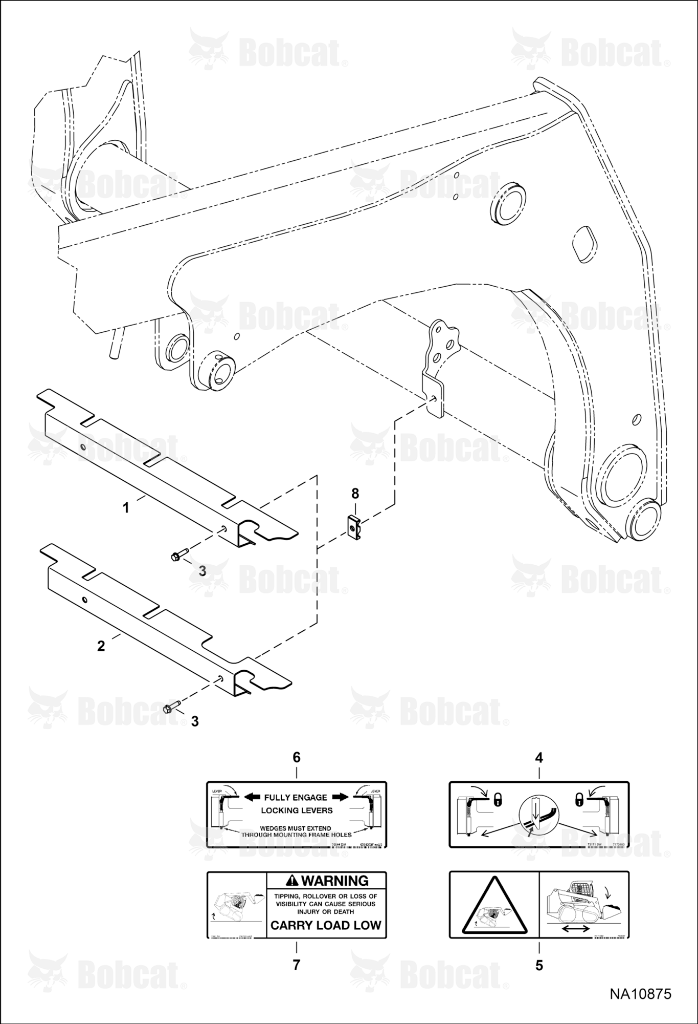 Tilt Cylinder Tubeline Shield
