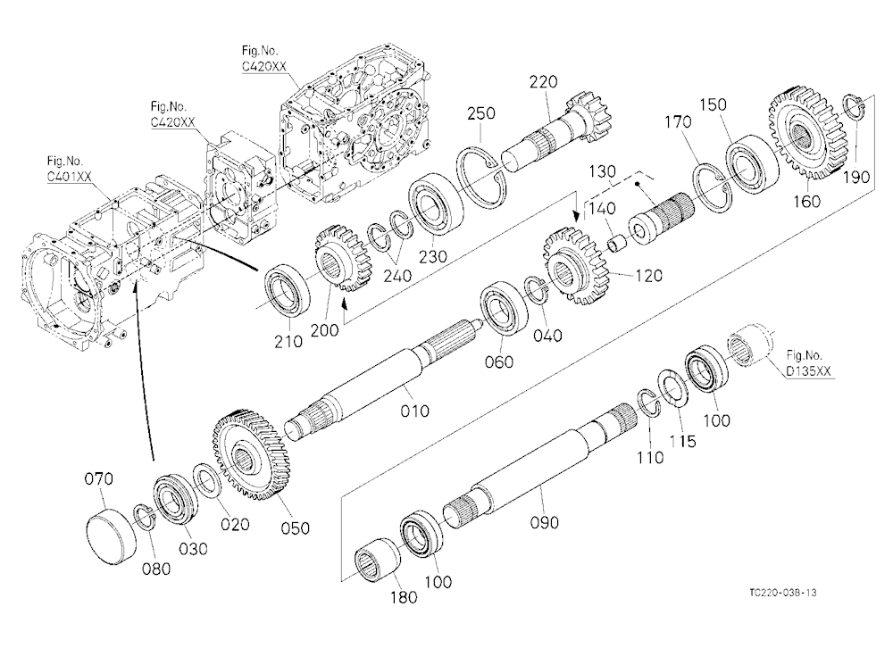Pto Countershaft [New Type]
