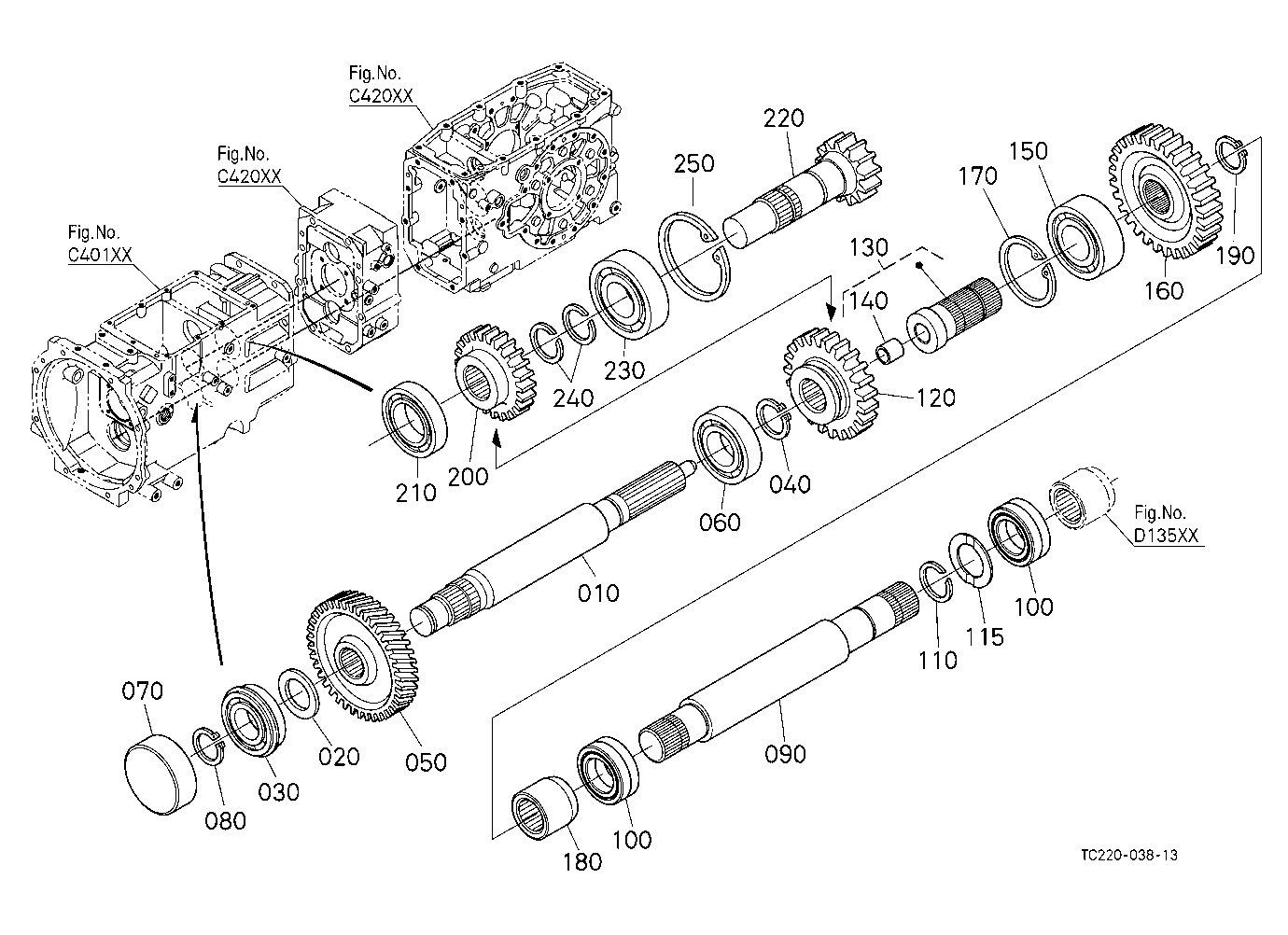 Pto Countershaft [New Type]