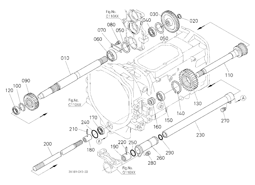 Front Propeller Shaft