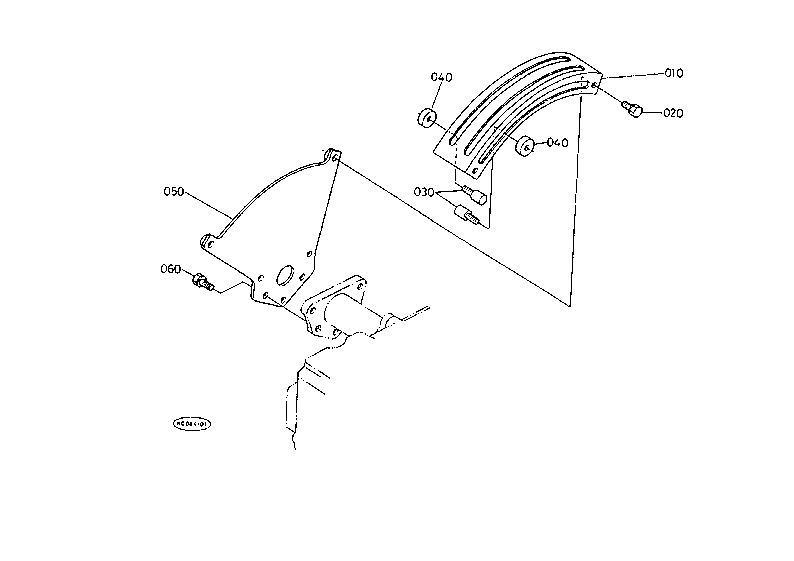 Hydraulic Control Lever Guide