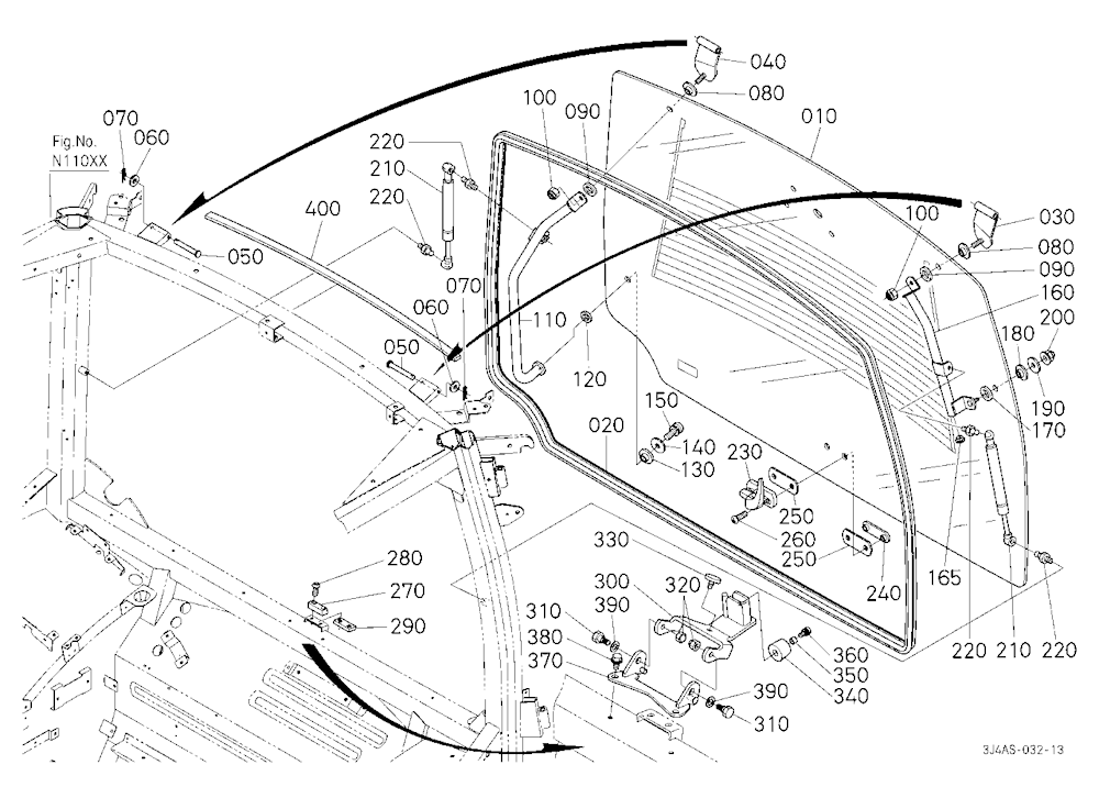 Hatch Back Glass