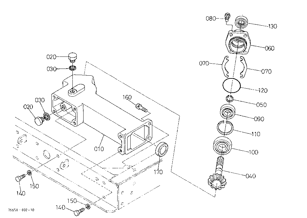 Rear Axle Case (Input)