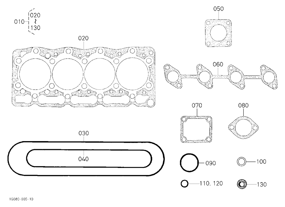 Upper Gasket Kit