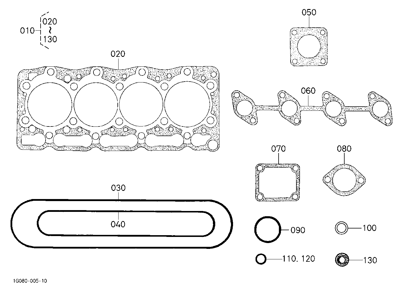 Upper Gasket Kit