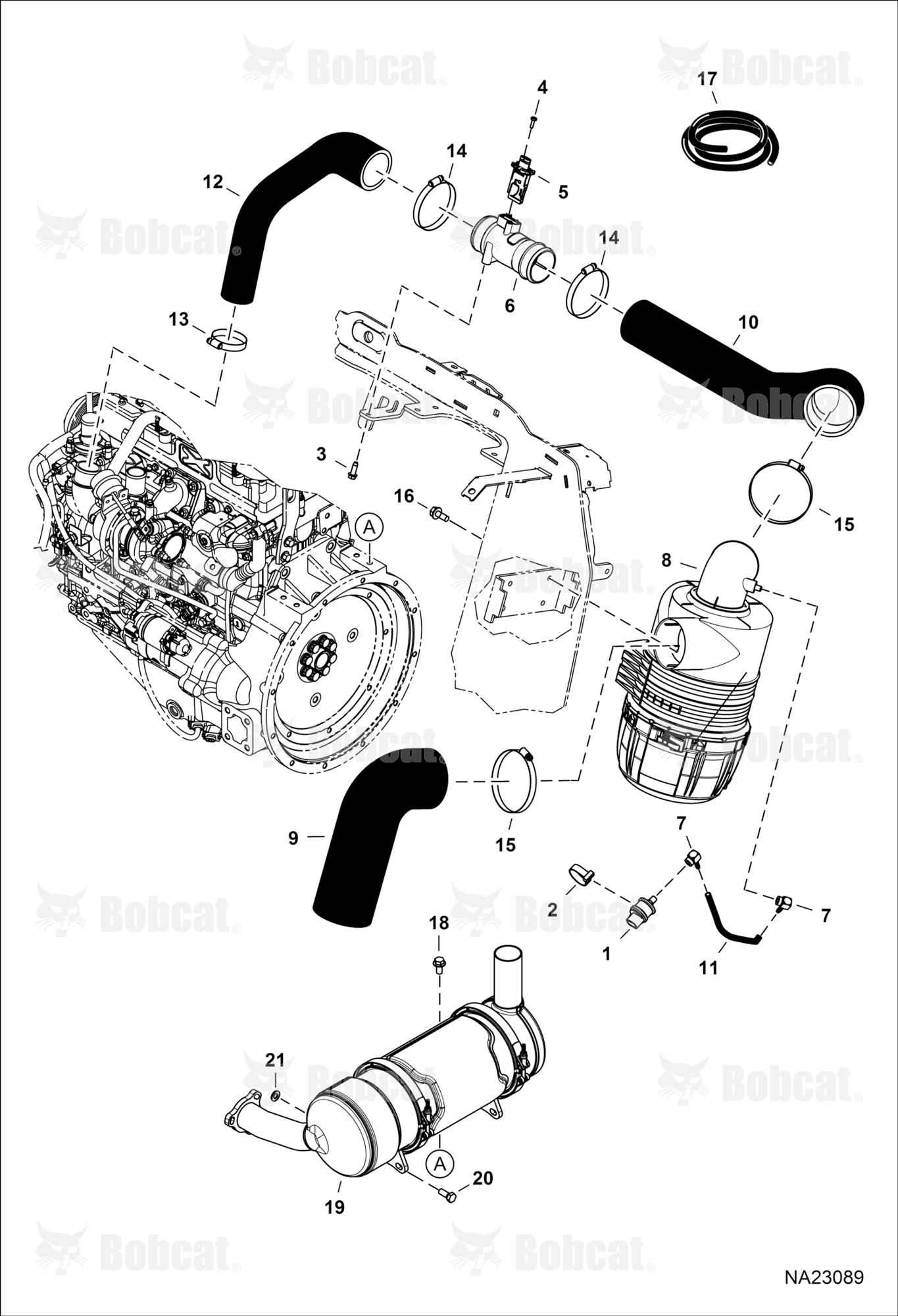 Engine & Attaching Parts (Exhaust & Intake)