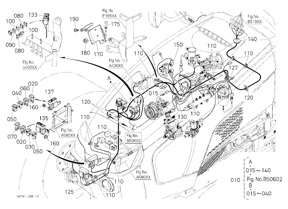Electrical Wiring (Engine Rh)