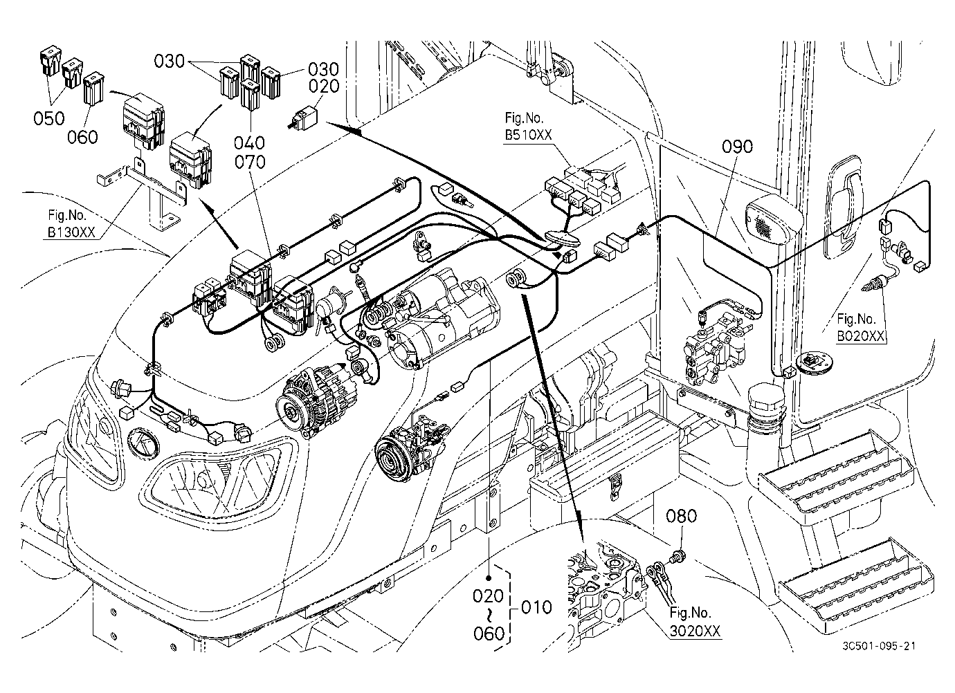 Electrical Wiring (Engine) [A] [Old]