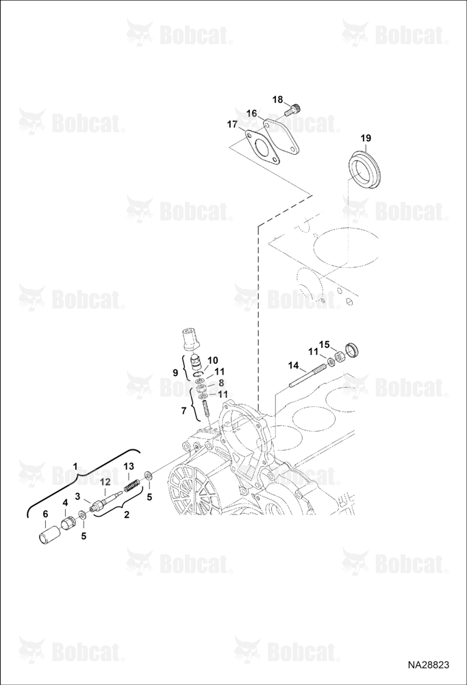 Idle Apparatus & Fuel Pump Cover