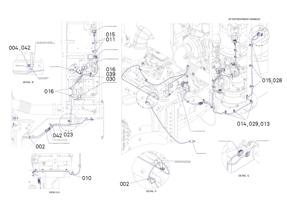 Engine Electrical Assembly - Range 1 (Part 3)