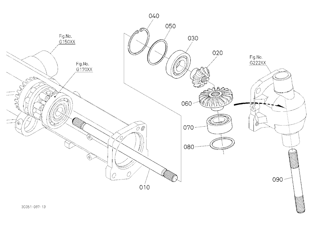 Front Axle Rh