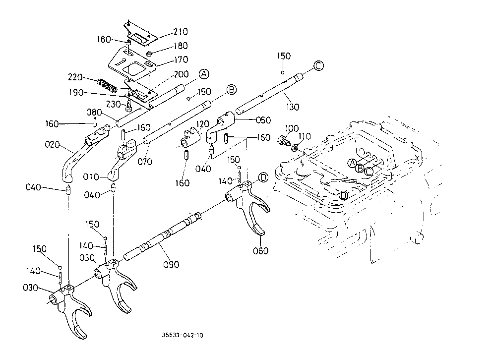 Main Gear Shift Fork [Su Type]