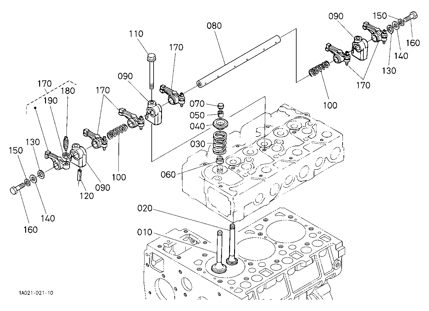 Valve And Rocker Arm