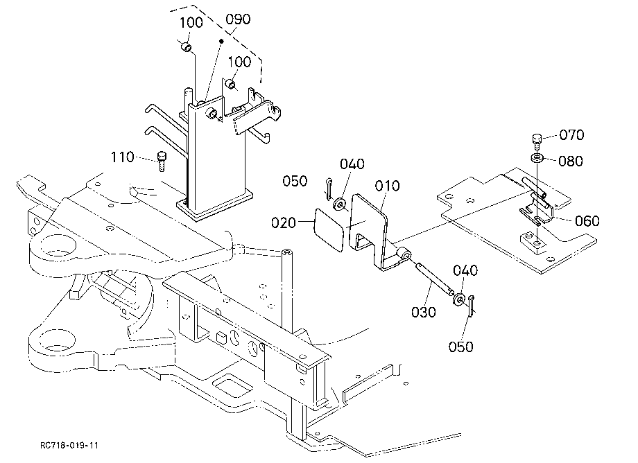 Control Pedal (Swivel/Swing Change 2)