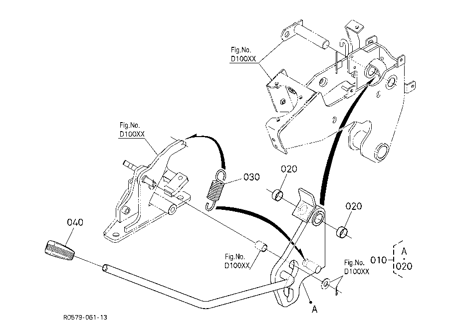 Control Lever (Safety Lock Lever)