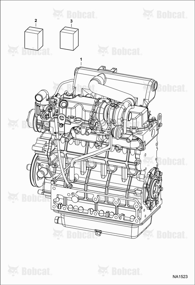 Engine & Gasket Kits (Kubota - V2003-M-DI-TE2B-BC-5) (Tier II)