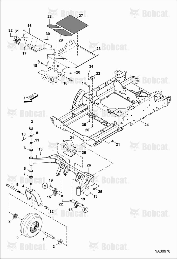 Frame & Caster Assembly