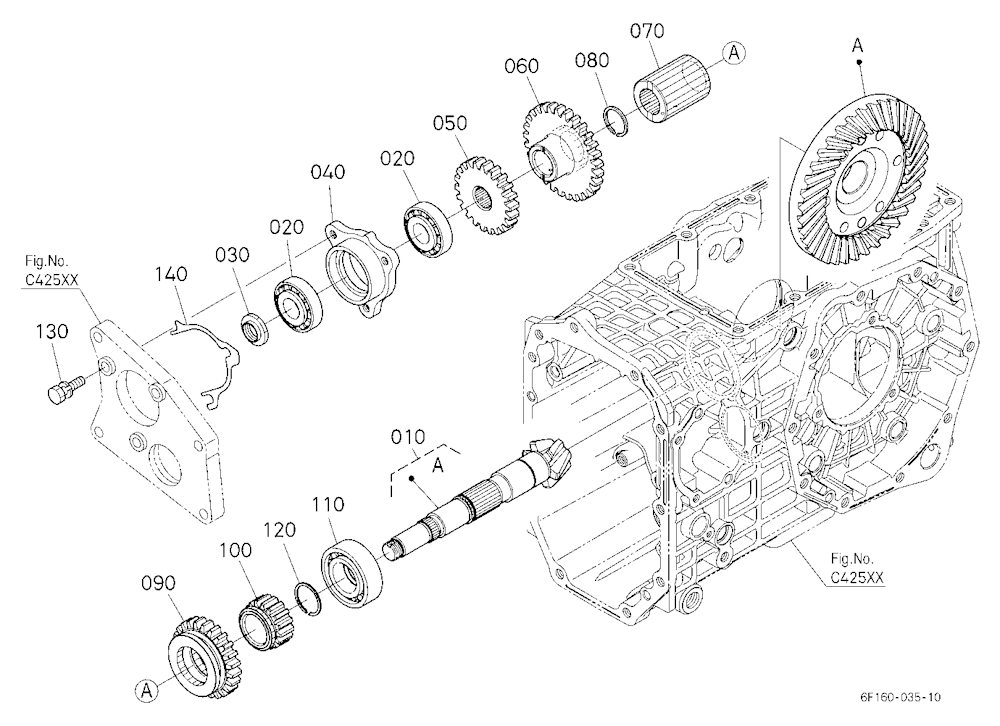Hypoid Pinion Shaft