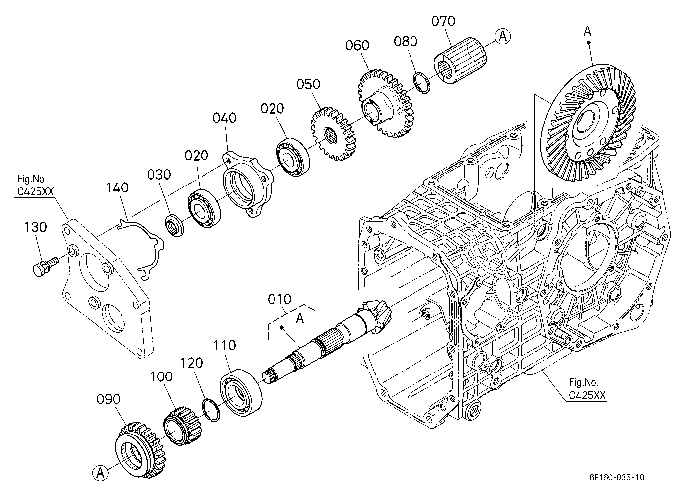 Hypoid Pinion Shaft