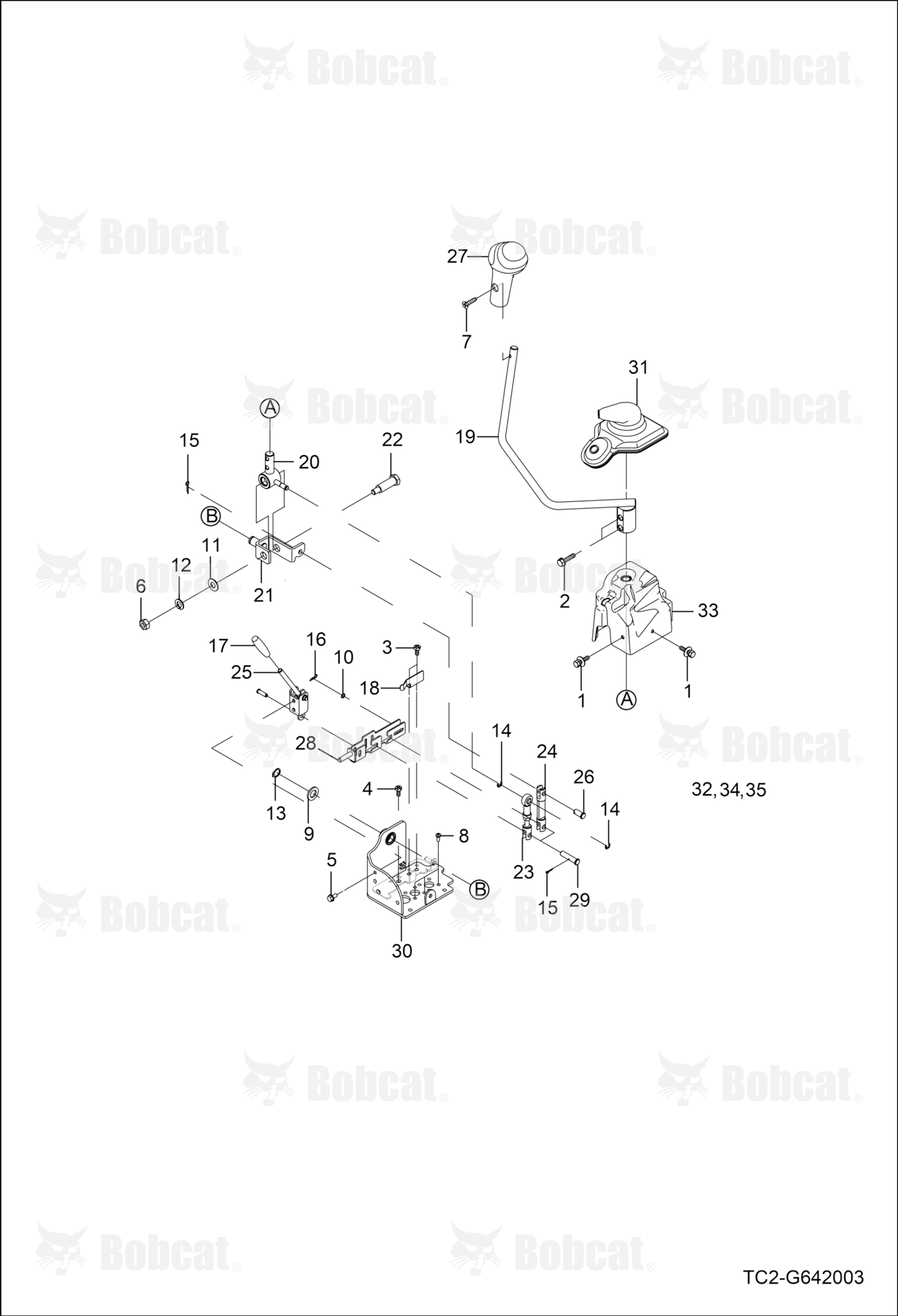 Joystick Lever Group