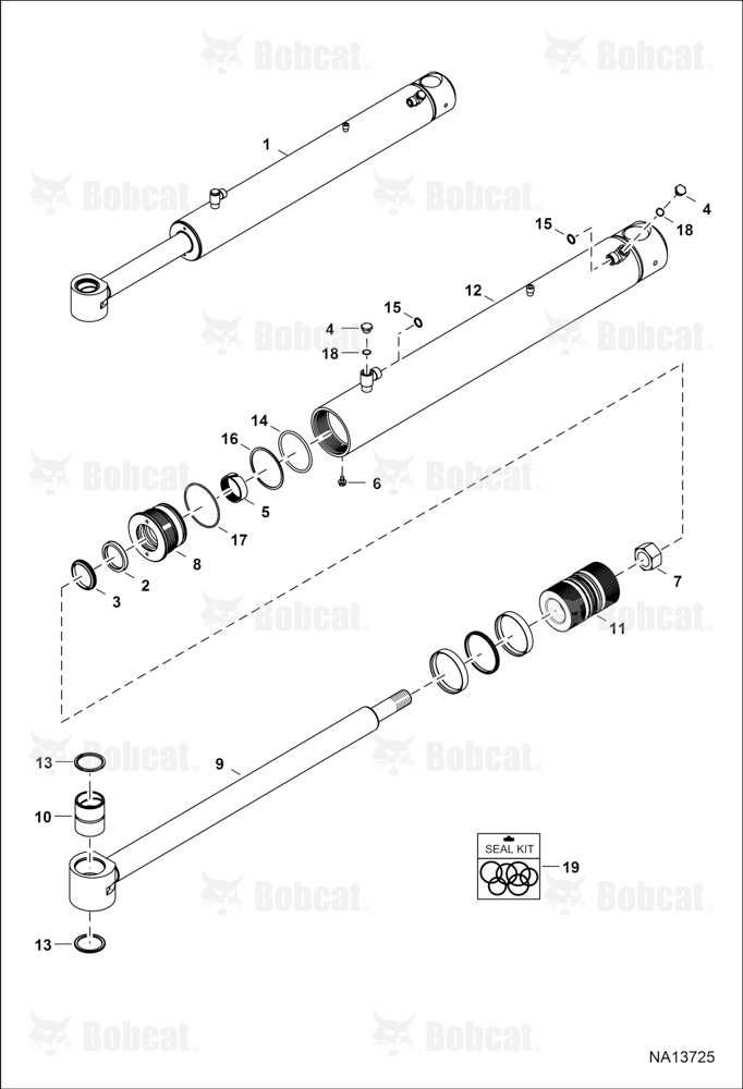 Boom Swing Cylinder
