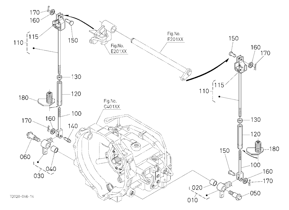Brake Rod (Brake Pedal) [Cab Type]