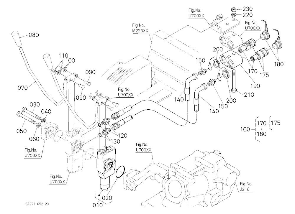 Auxiliary Control Valve Kit (Fd) [Option]