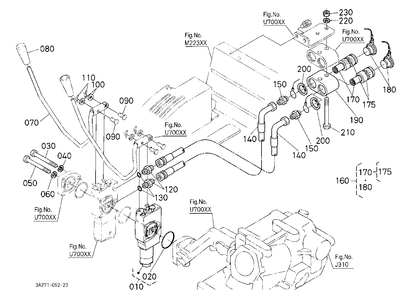 Auxiliary Control Valve Kit (Fd) [Option]