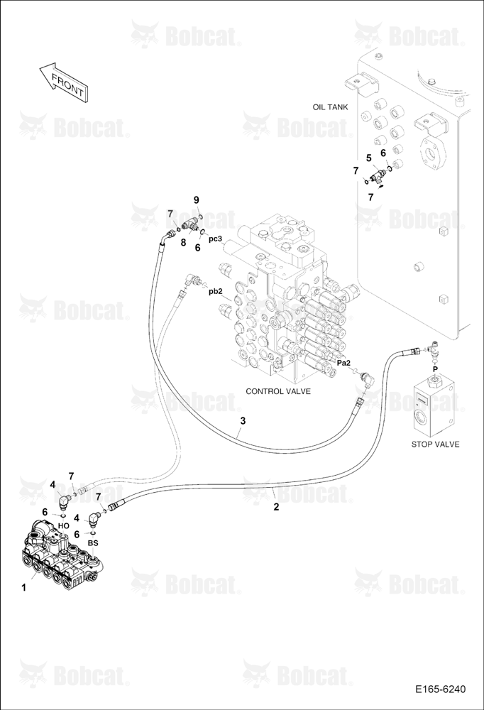 Pilot Piping (Two Pump)(One Way)