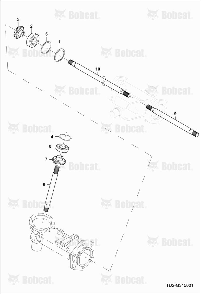 Bevel Gear Shaft Group