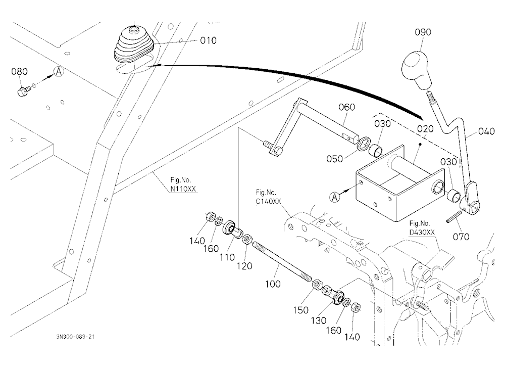 Range Gear Shift Lever