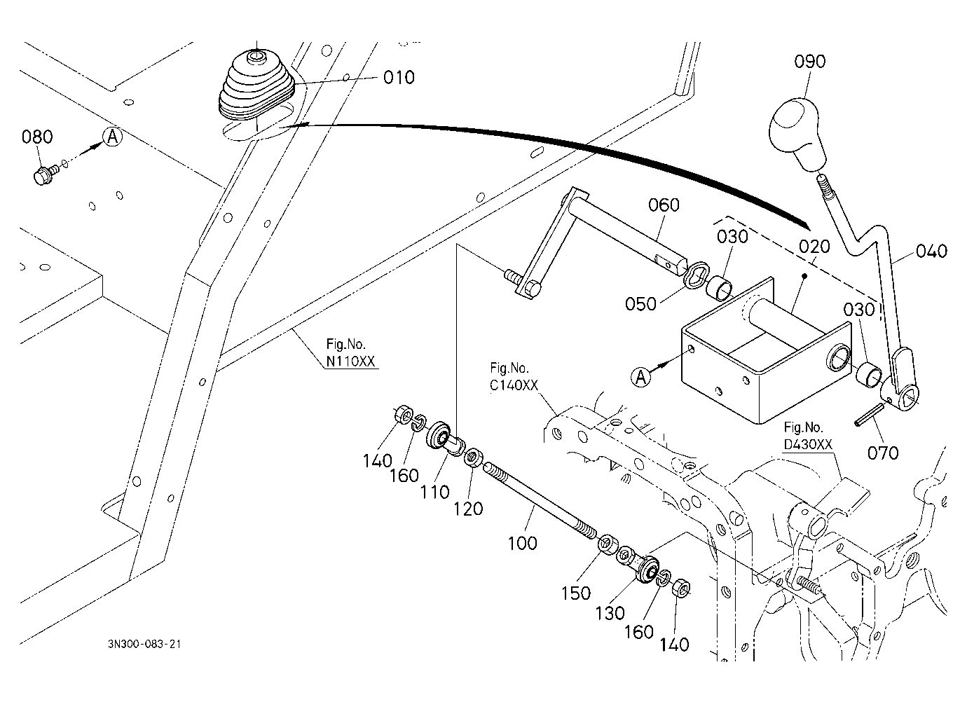 Range Gear Shift Lever