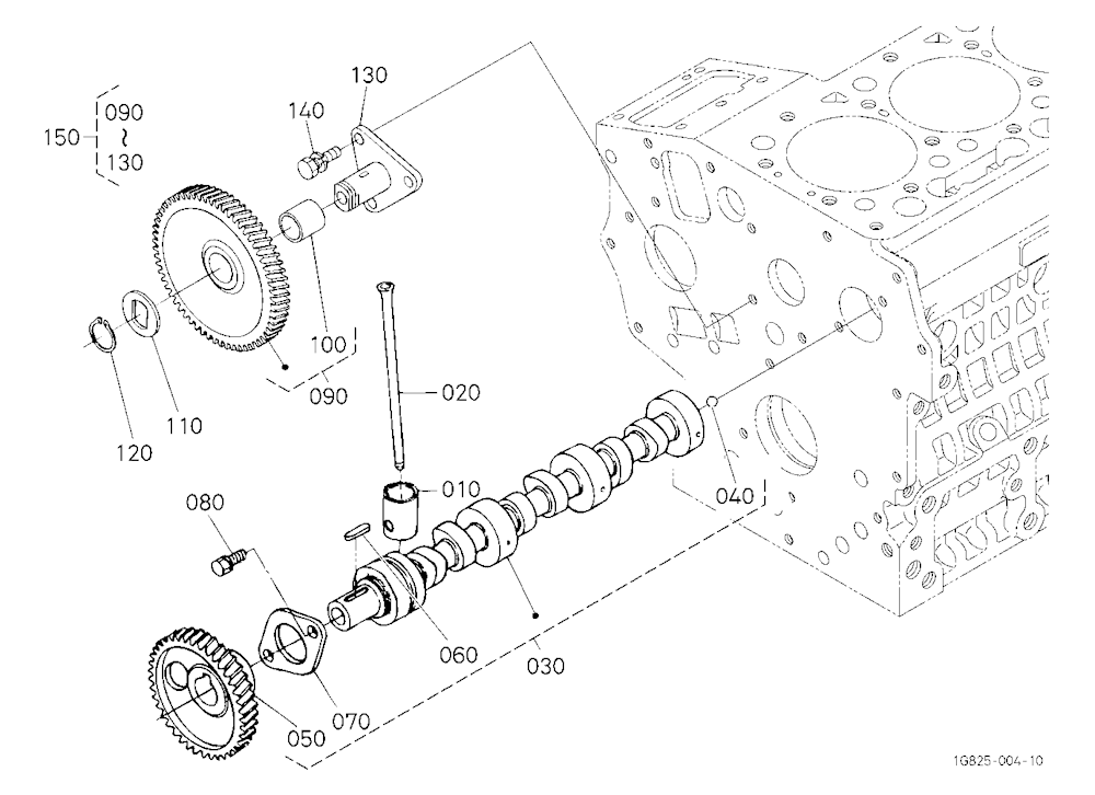 Camshaft And Idle Gear Shaft
